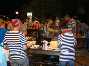 St�nde auf der Mole