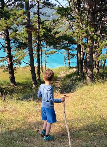Wandern mit KIndern Baska Insel Krk Kroatien